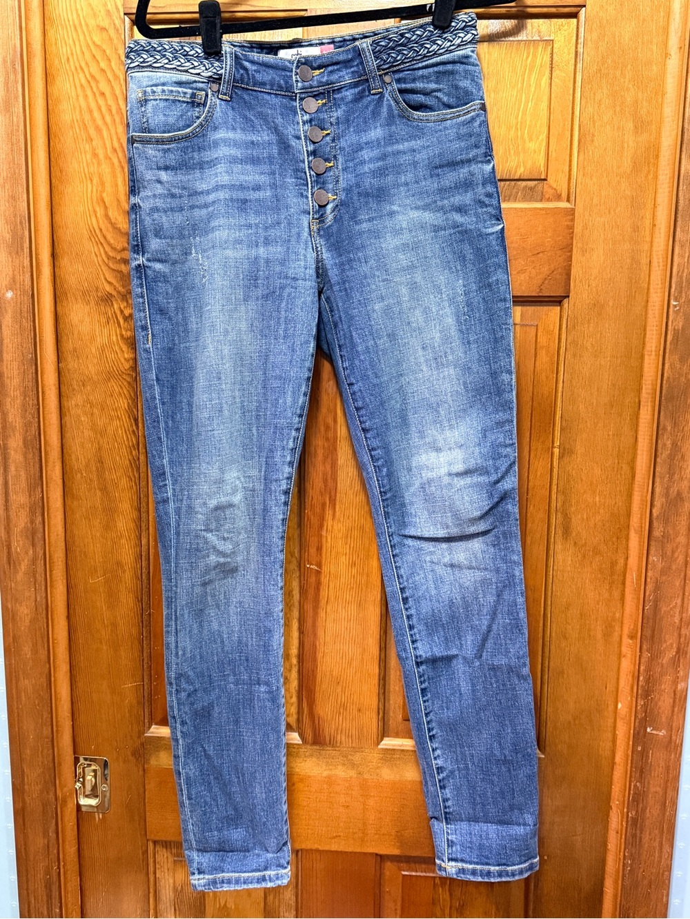 CAbi True Button-Fly Skinny Jeans